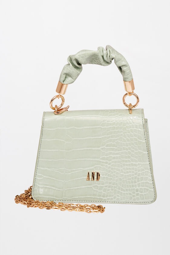 Sage Green Sling Bag, , image 4
